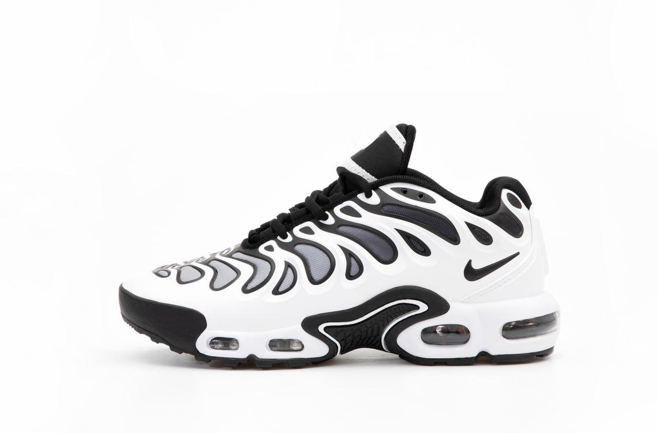 Кросівки чоловічі білі Nike Air Max Tn Plus Drift White Black (17698)