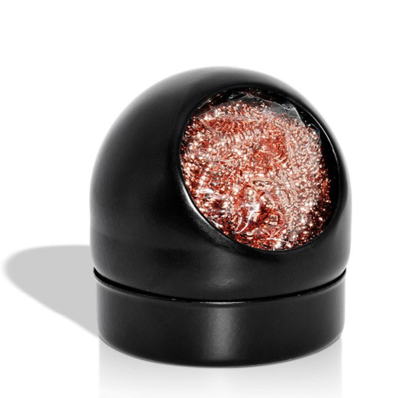 Професійний очищувач жала паяльника з латунною стружкою | БЕЗ ВТРАТИ ТЕМПЕРАТУРИ | BLACK, фото 1