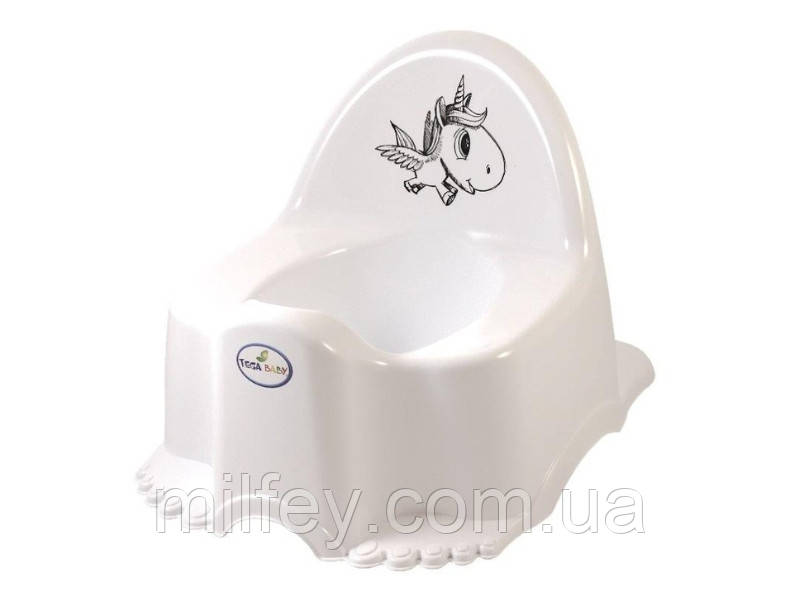 Горщик дитячий Unicorn white