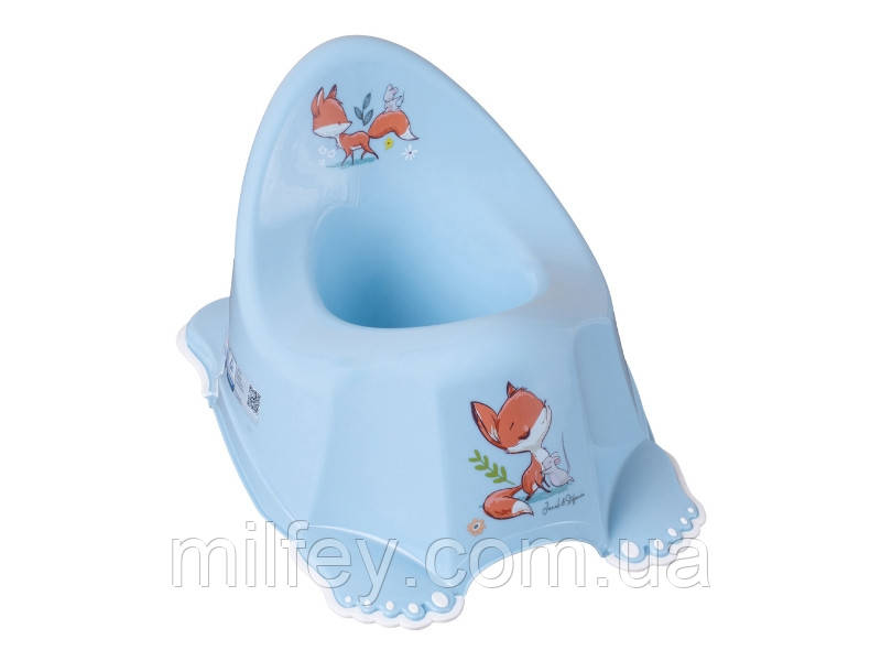 Горщик дитячий антиковзкий FOREST FAIRYTALE light blue