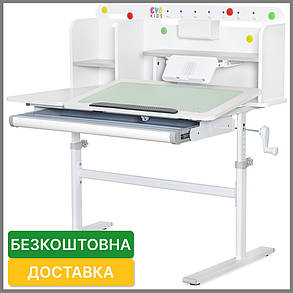 Дитяча шкільна стіл парта для дому та будинку Evo-kids TH-230 Grey, фото 1