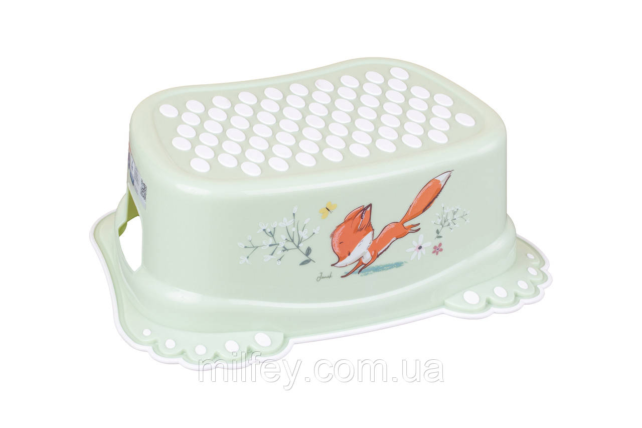 Сходинки антиковзкі у ванну дитячі FOREST FAIRYTALE light green