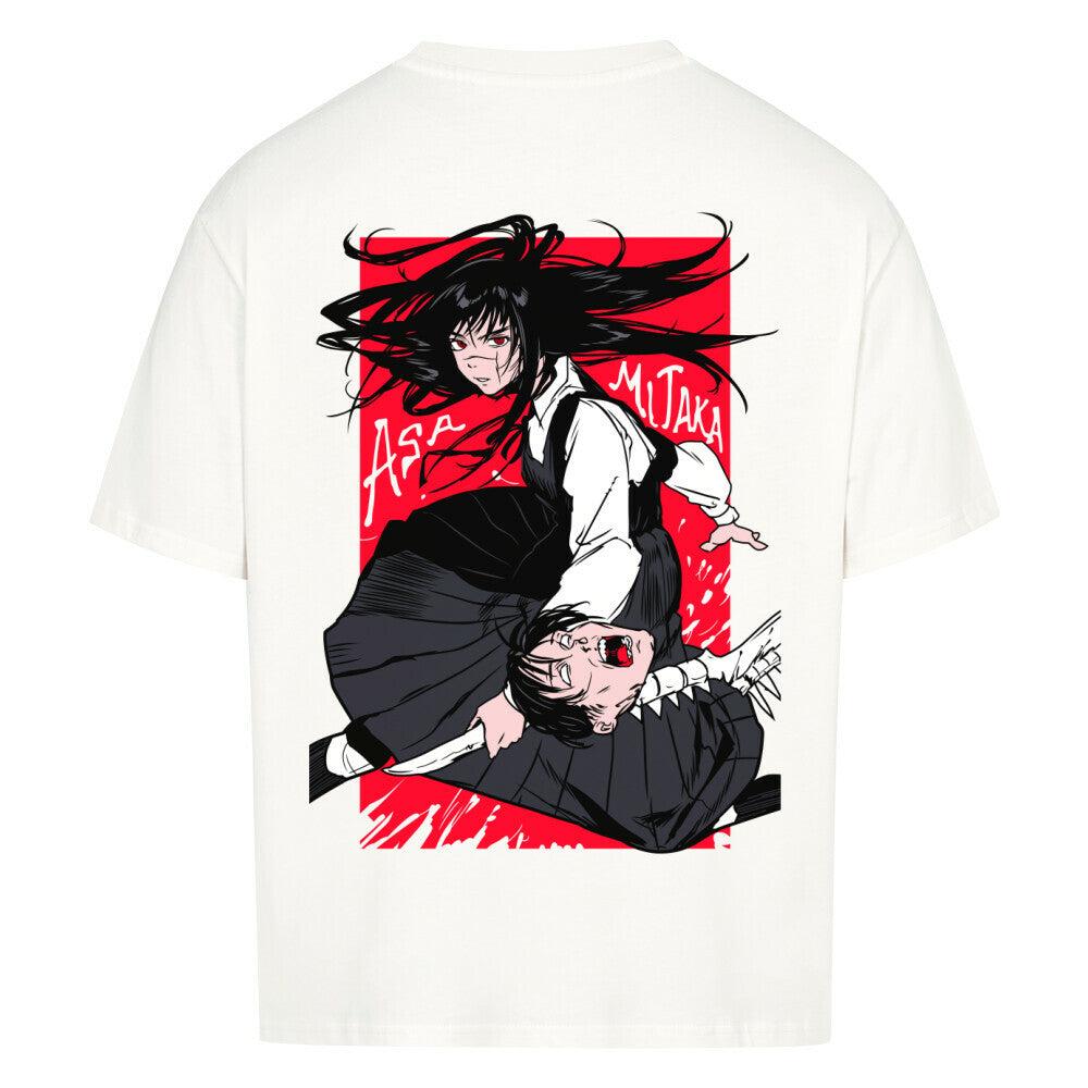Футболка біла LOYS Chainsaw Man x Asa Mitaka, фото 1