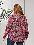 Жіноча сорочка великого розміру новинка 2025, фото 2