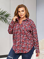 Жіноча сорочка великого розміру новинка 2025