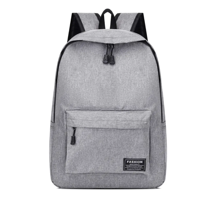 Рюкзак для роботи і навчання / Повсякденний міський рюкзак Сірий, фото 1