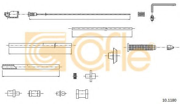 Трос газу Fiat Scudo 96-