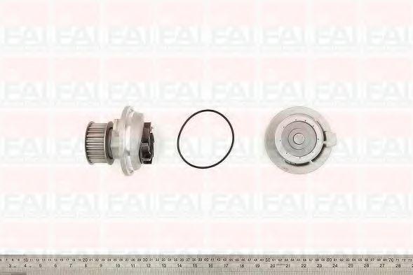 Водяна помпа Chevrolet Captiva/Epica/Lacetti/Opel Astra F/G/H/Omega B/Vectra A/B/Zafira 1.7TD/1.8/2.0/2.4