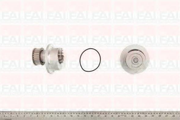 Водяна помпа Opel Astra F/G/Corsa B/Vectra B 1.4 16V/1.6 16V 1993-