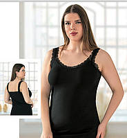 Майка на бретельках Ozkan Великий розмір бавовна