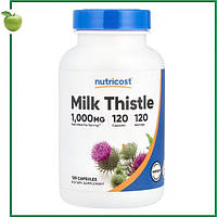 Розторопша, екстракт, 1000 мг, 120 капсул, Nutricost, США