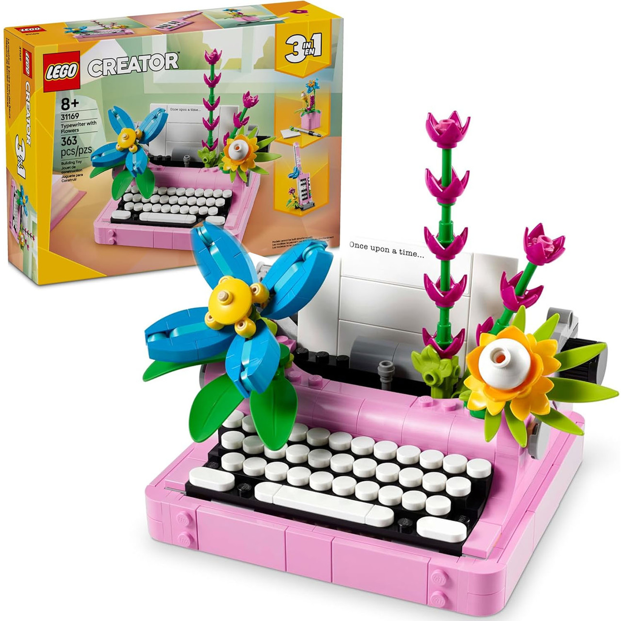 Конструктор Лего Креатор 3 в 1 Машинка з квітами Lego Creator 31169