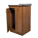 Тумба під мийку Горіх для накладної мийки 50×50 або 50×60, фото 4