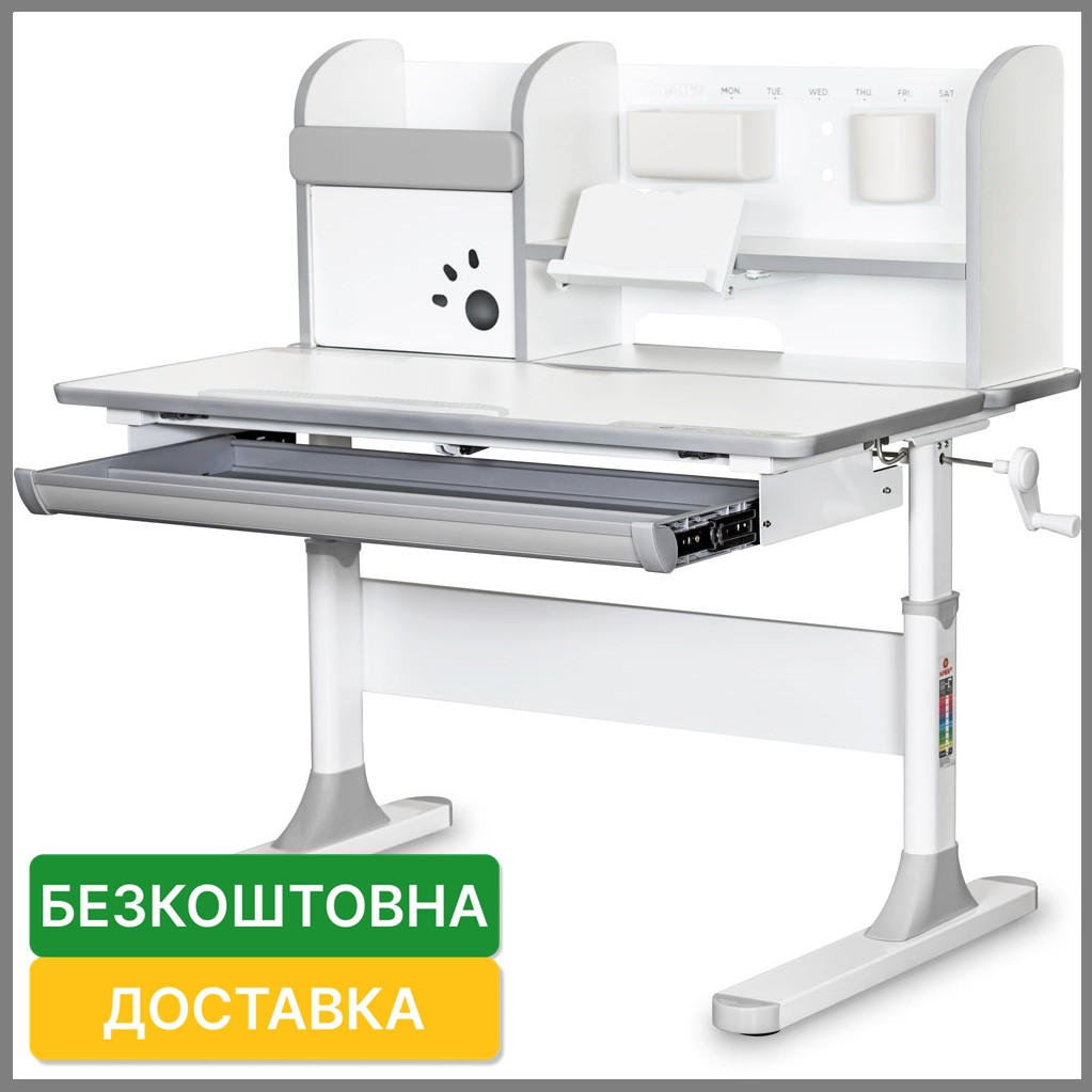 Дитяча ергономічна шкільна парта для дому Mealux Edmonton G
