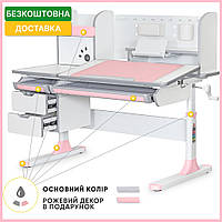 Дитяча шкільна стіл парта дівчинці для дому Mealux Hamilton PN