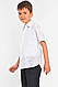 Рубашка детская мальчик белая 148457S - фото 2 - id-p1674821001