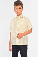 Рубашка детская мальчик кремовая 148841S