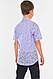 Рубашка детская мальчик сиреневая 148498S - фото 3 - id-p1674821600