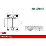 Підшипник маточини (передній) Land Rover Range Rover 3.0/5.0D 11- (51x96x50), фото 3