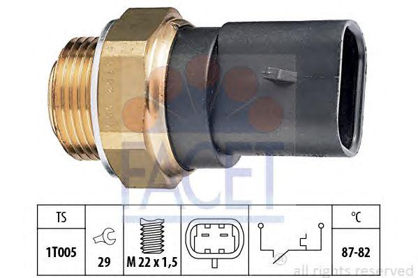Датчик вмикання вентилятора Opel Astra F/Vectra A 1.4-2.0i 88-05