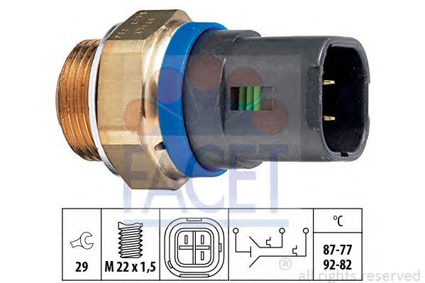 Датчик вмикання вентилятора MASTER II/LAGUNA I/MEGANE I 2.0-3.0 96-03