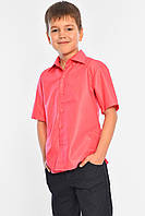 Рубашка детская мальчик малиновая 148612S