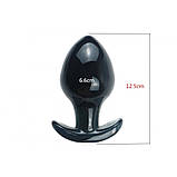 Анальний корок скляний Hot Planet, фото 7