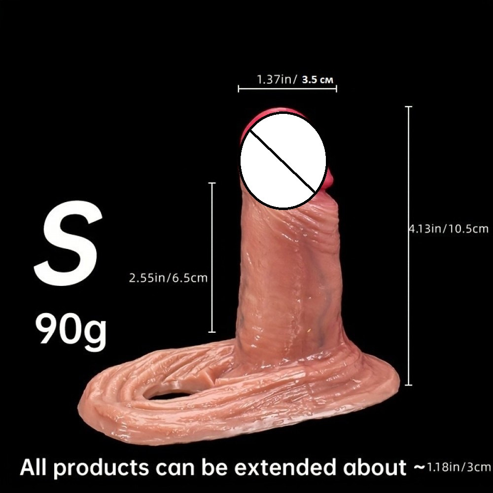 Насадка подовжувач на пініс Realistic Extender S size, фото 1