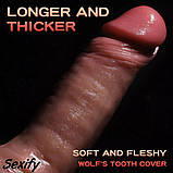 Насадка подовжувач на пініс Realistic Extender L size, фото 6