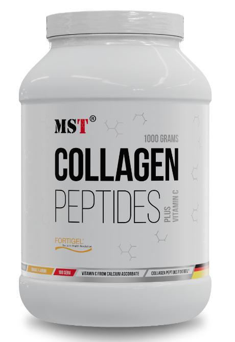 Колаген MST® Collagen Peptides Fortigel® plus Vitamin C Смак :Orange 1000 грамм