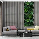 Декоративна стінова рейка сталева сіра 3000*160*23мм (D) SW-00001528, фото 10