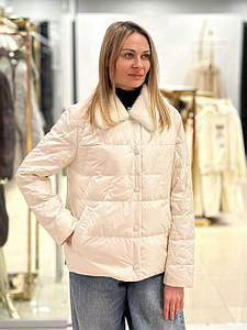 Жіноча куртка CHANEVIA 25129 Cream White