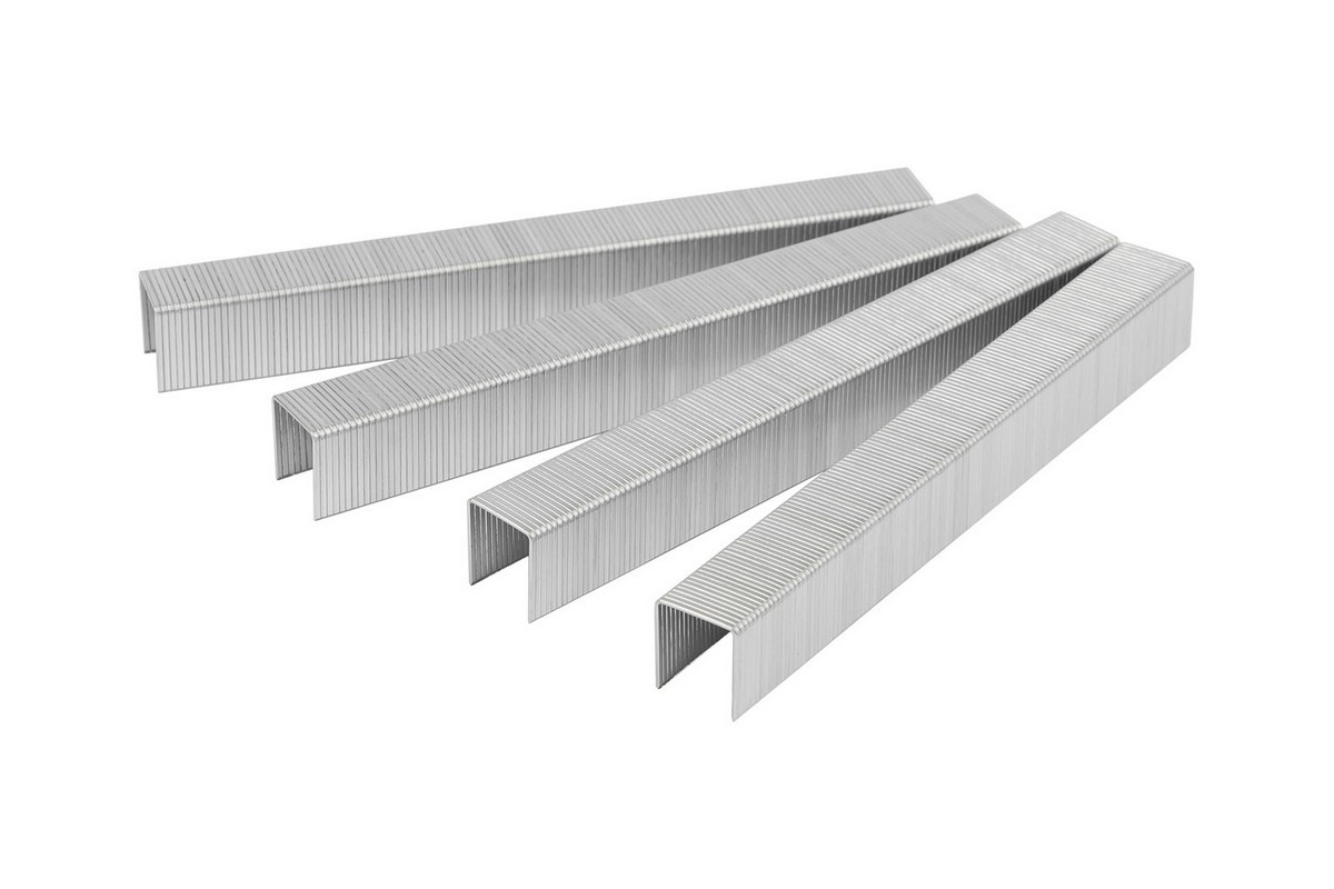 Скоби загартовані для пневмостеплера WERTVOLL тип 80 14 мм/12.8х0.95 мм 12000 шт FX-2314, фото 1