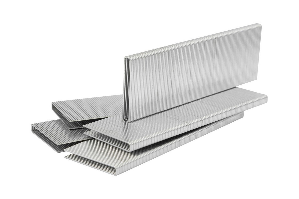 Скоби загартовані для пневмостеплера WERTVOLL тип 90 40 мм/5.8х1.25 мм 6000 шт FX-2440, фото 1