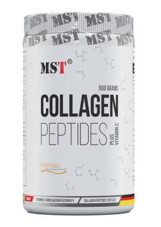 КолагенMST® Collagen Peptides Fortigel® plus Vitamin C Смак :Green apple 500грамів