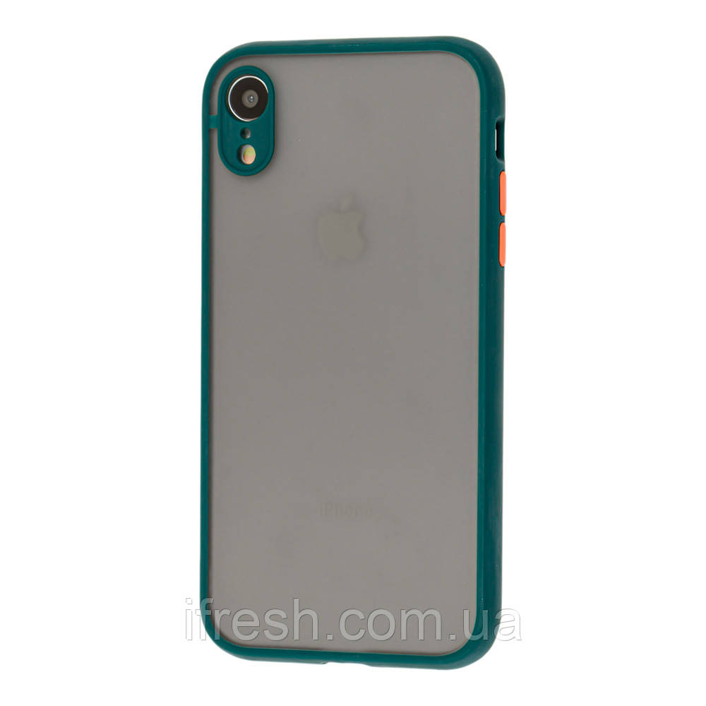 Чохол Goospery Case для Apple iPhone XR, Matte Bottle green