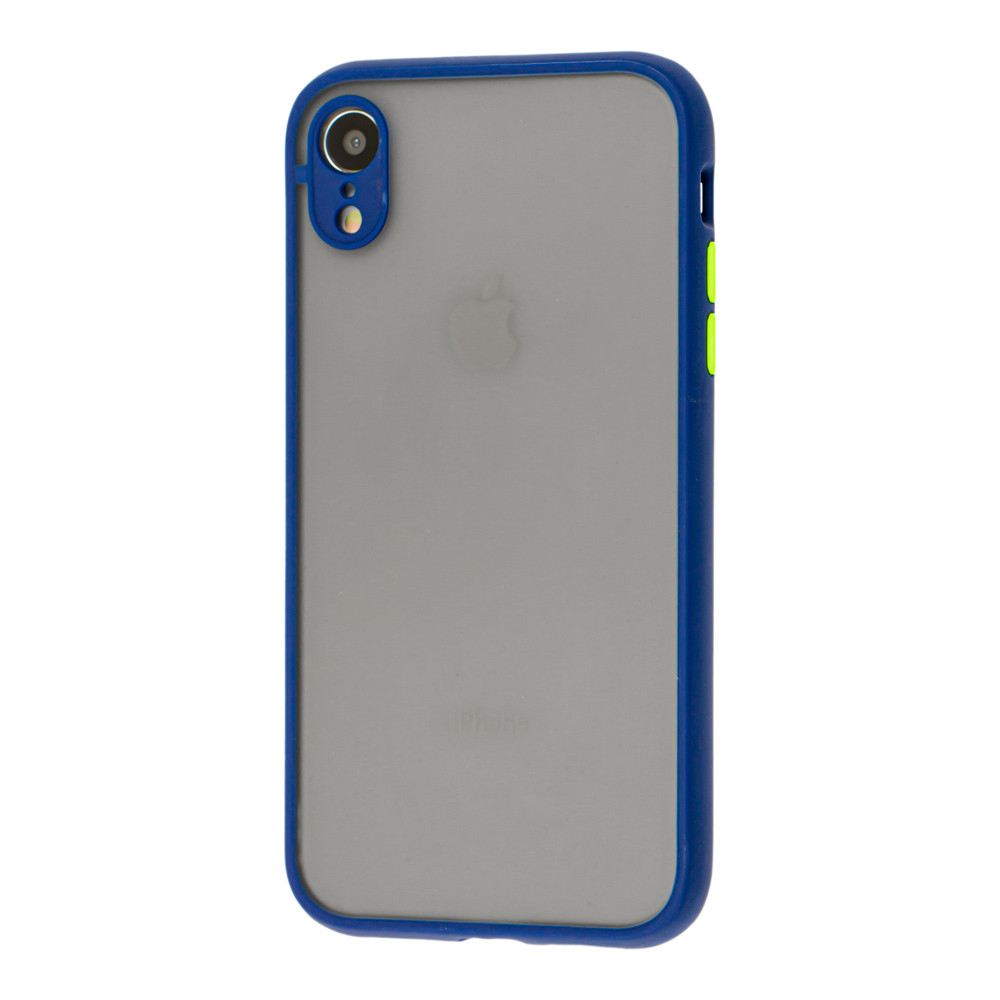 Чохол Goospery Case для Apple iPhone XR, Matte Blue, фото 1