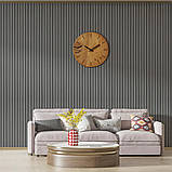 Рейка декоративна WPC стінова 3000х160х23мм Олов'яний SW-00001530, фото 7