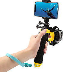 Подвійний плавальний монопод для камери та смартфона AIRON X-263-1 (69477915500103) (код 122252)