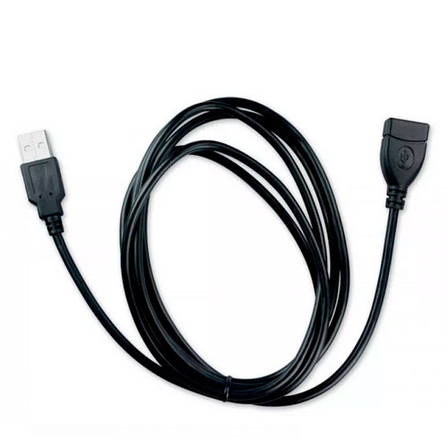 USB 2.0 подовжувач, кабель AF - AM, 5м, фото 1