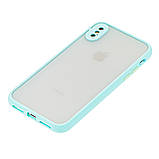 Чохол для iPhone XS Max - Goospery Matte Case, Mint (Камера закрита), фото 3