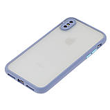 Чохол для iPhone XS Max - Goospery Matte Case, Lavender (Камера закрита), фото 3