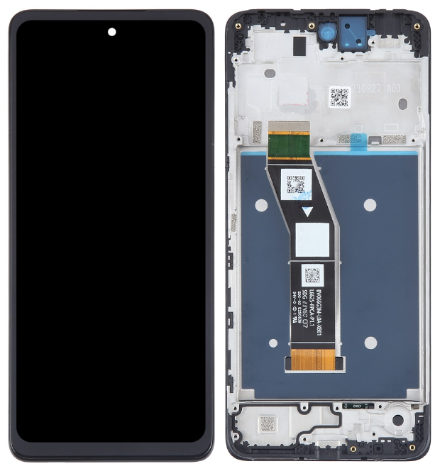 Дисплей Motorola XT2423 Moto G24 /XT2425-4 Moto G24 Power чорний, з рамкою