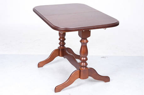 Стіл обідній для маленької кухні Аврора Мікс меблі, колір горіх, фото 1