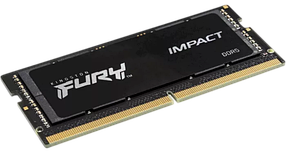 Оперативна пам'ять Kingston Fury 16GB SODIMM DDR5 5600MHz Impact Black (KF556S40IB-16)