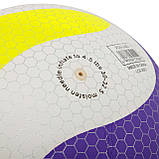 Волейбольний м'яч Fox SD-V8600 (жовто-фіолетовий), фото 2