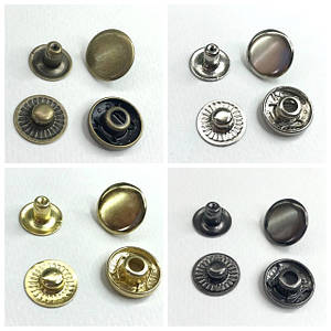 Кнопка ALFA — 15 мм по 50 шт.