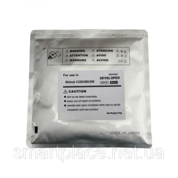 Девелопер для принтера Konica Minolta C220 Black DV311K CET8436 (A0XV03D), фото 1