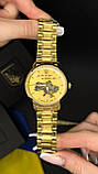 Механічний годинник з 3D ефектом Patriot 022-3D Не Забуду Дім Gold-Gold Steel, фото 5
