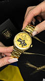 Механічний годинник з 3D ефектом Patriot 022-3D Не Забуду Дім Gold-Gold Steel, фото 8